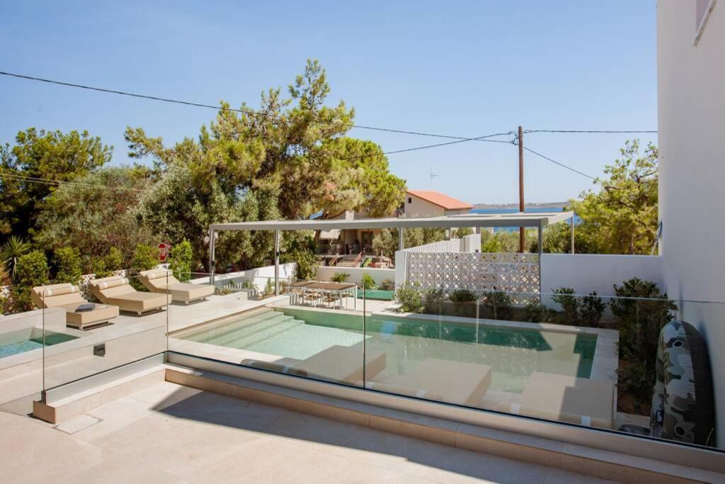 Chania Living Stories Villa With Piano Zewnętrze zdjęcie