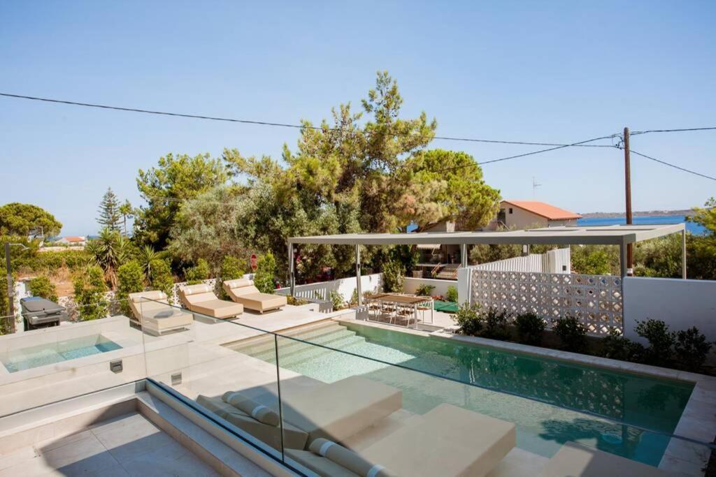 Chania Living Stories Villa With Piano Zewnętrze zdjęcie
